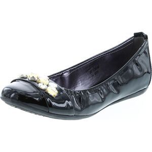 Mr. Lorens 0938-H18 Black Womens flats-shoes 9 NEW